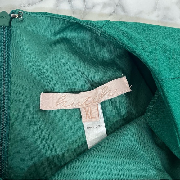 Hutch Kelly green long sleeve dress button detail XL - Picture 9 of 10